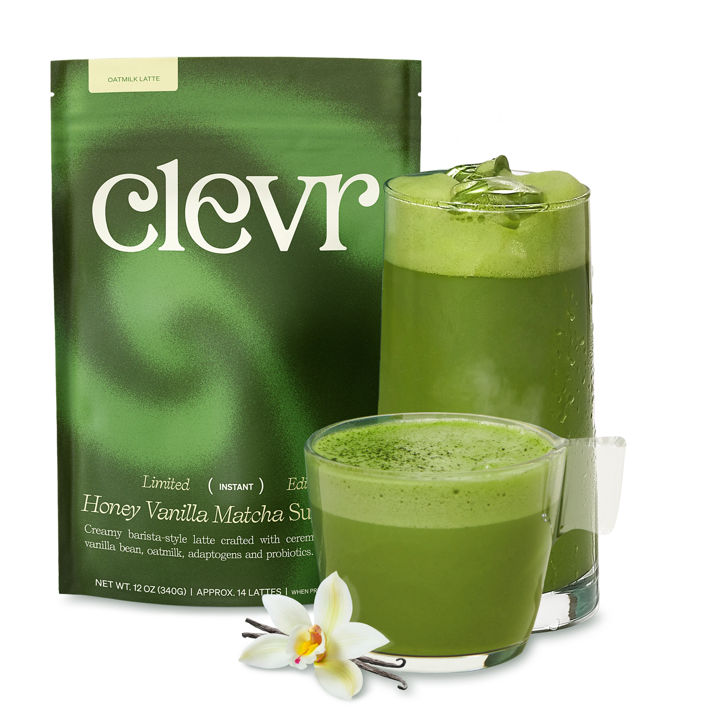 Honey Vanilla Matcha SuperLatte (14 Lattes)
