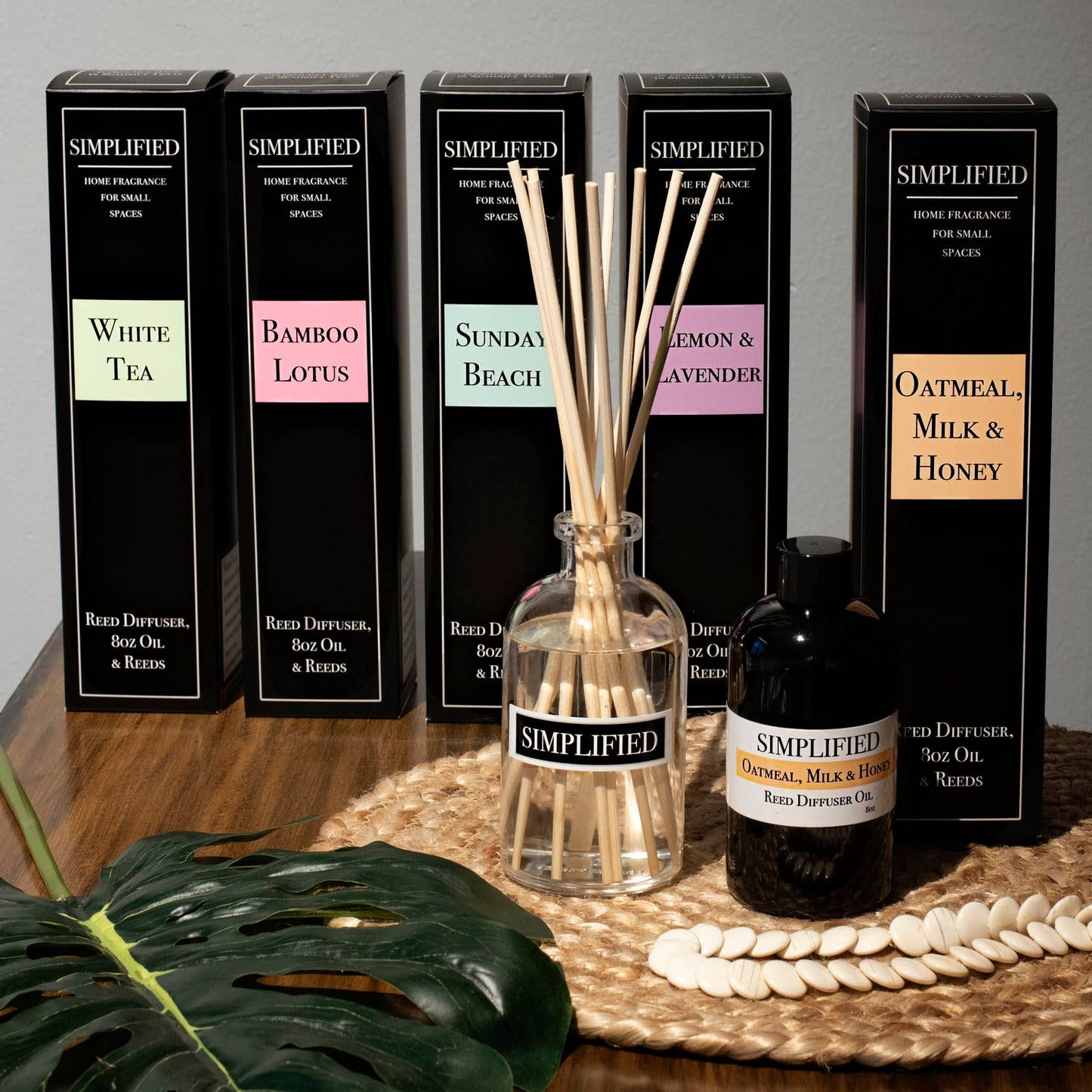 Reed Diffuser Refill: White Tea