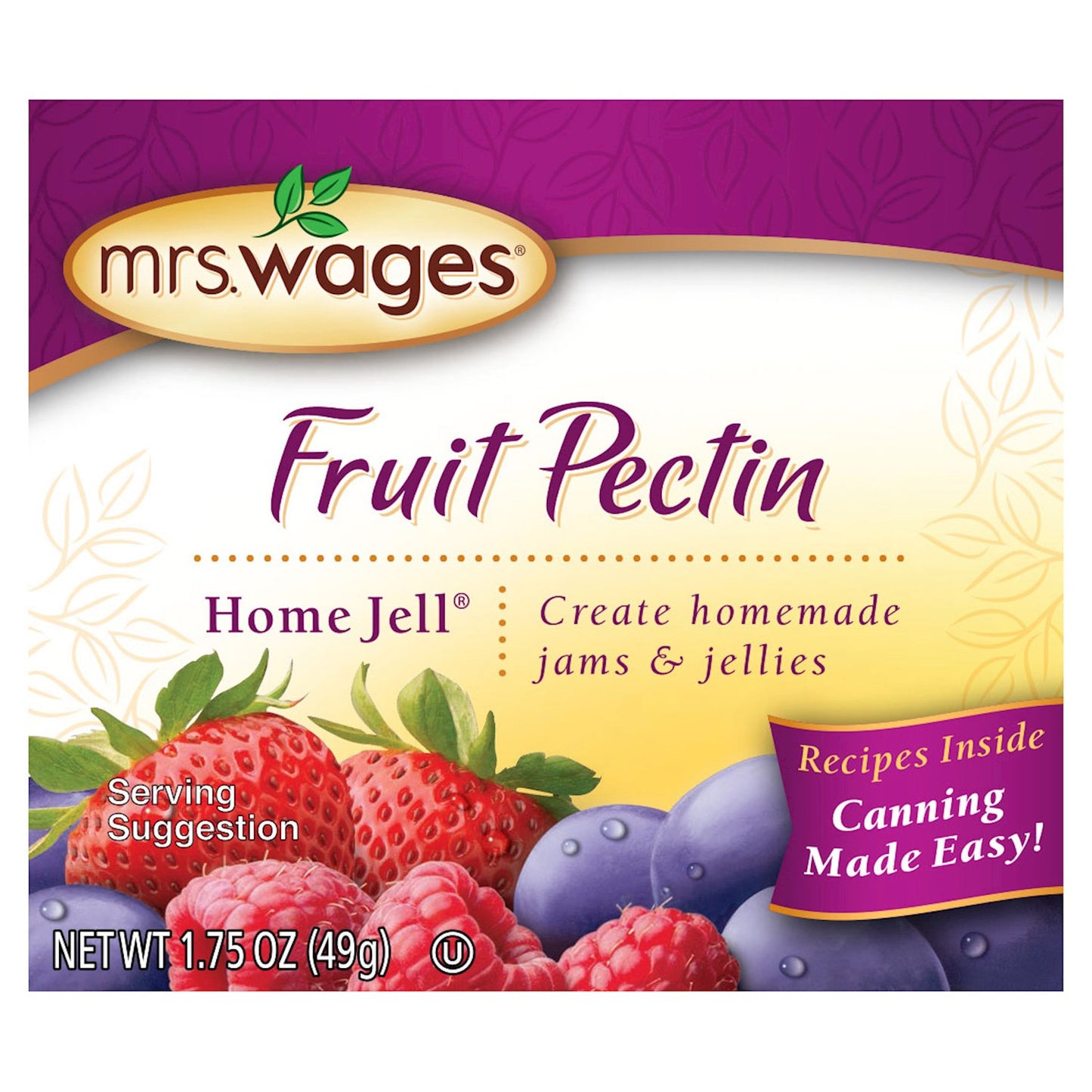FRUIT PECTIN 1.75OZ HOME JELL