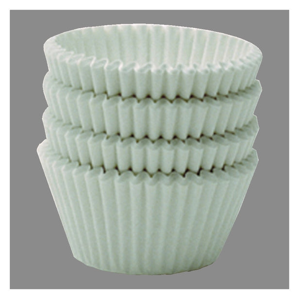 MUFFIN CUP MINI WHITE PK/100