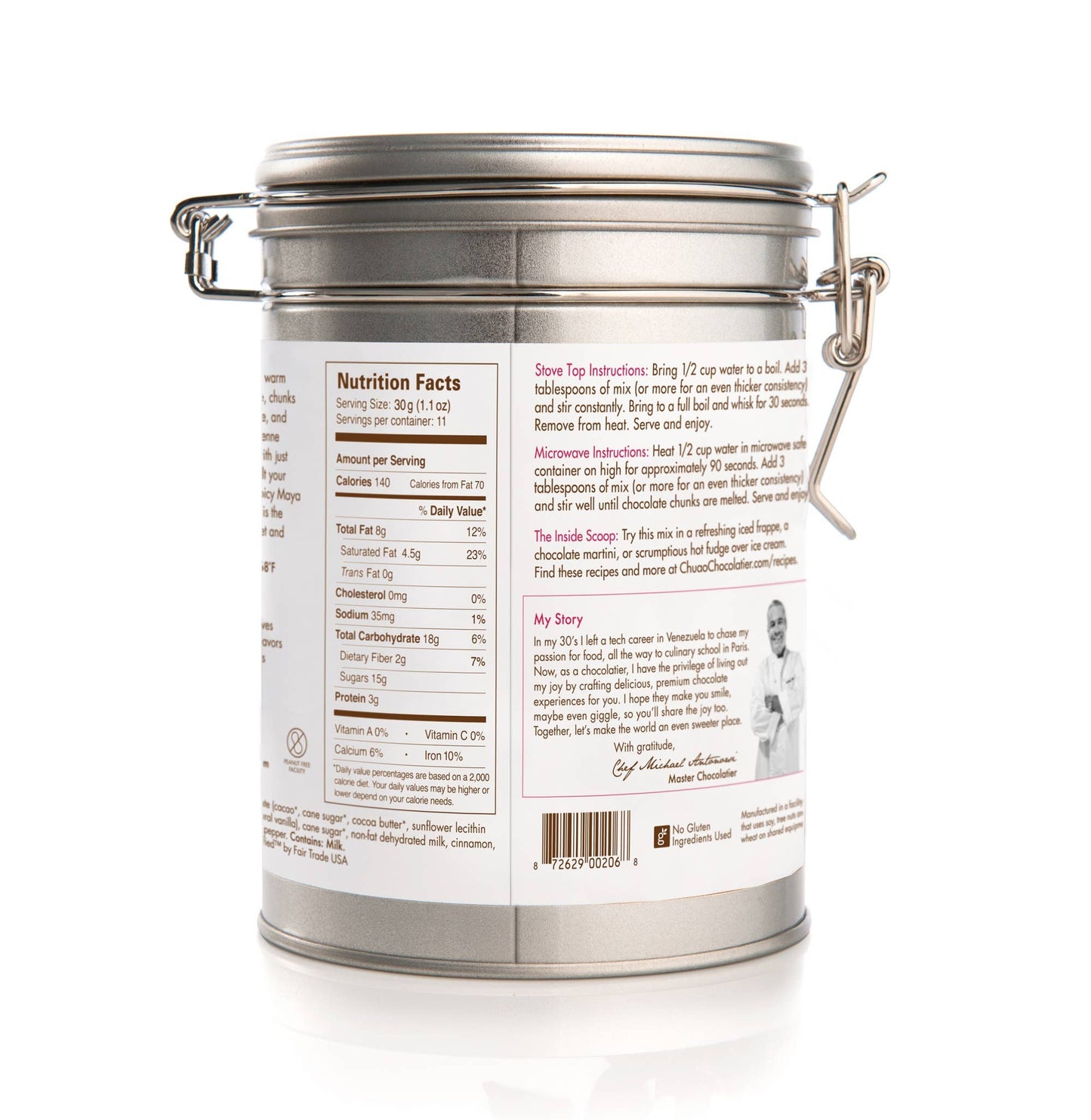Tin - Deluxious Dark Drinking Chocolate