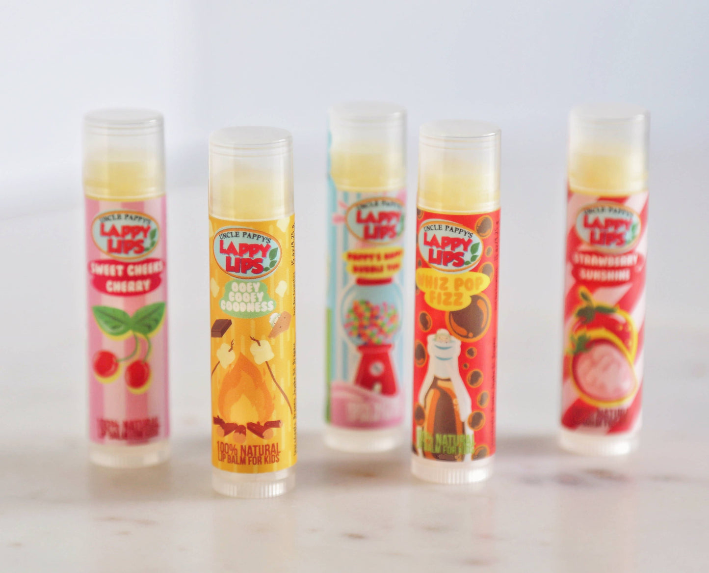 Lappy Lips Assorted Tube Filled Treasure Chest
