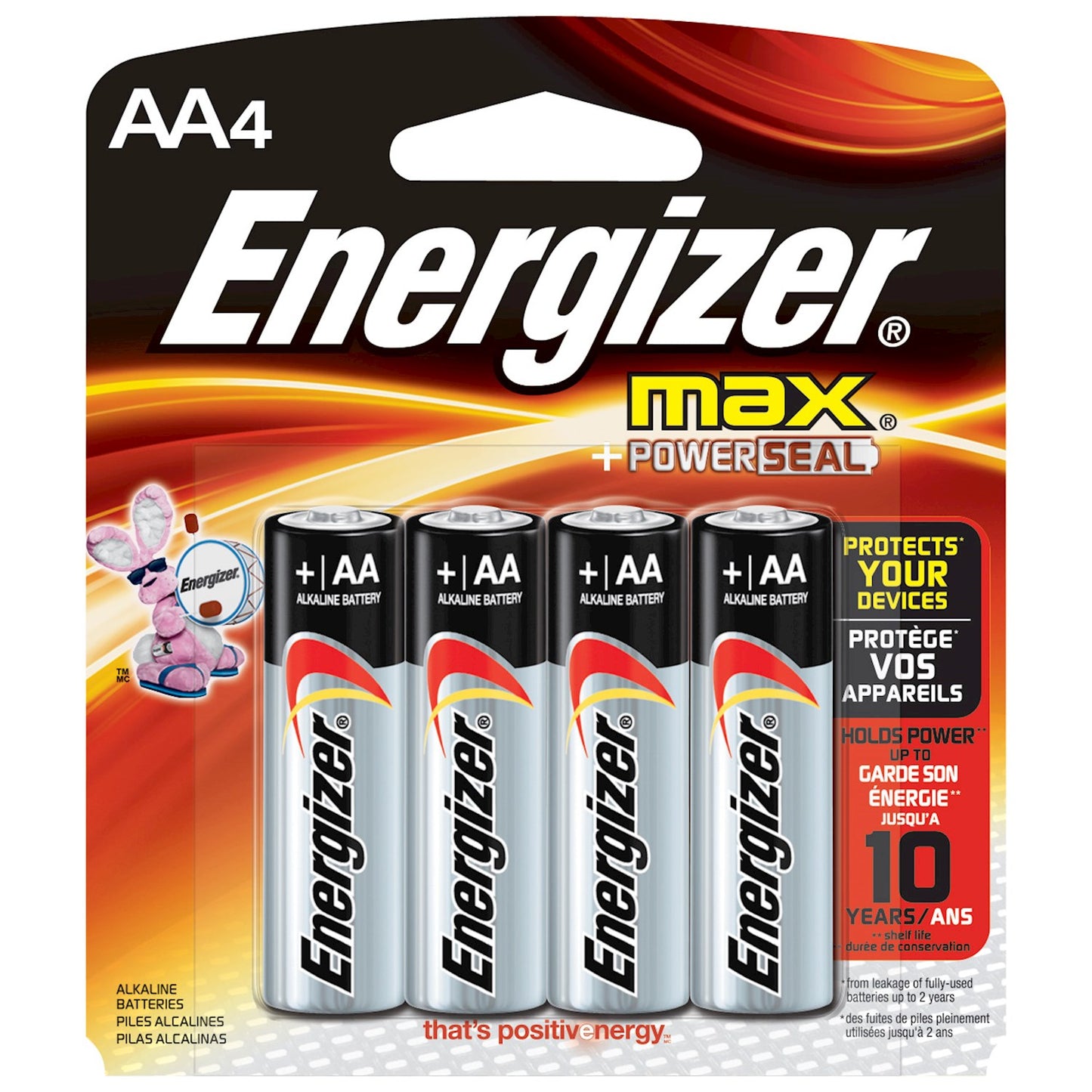 BATTERY ALK AA 4PK ENERGIZER