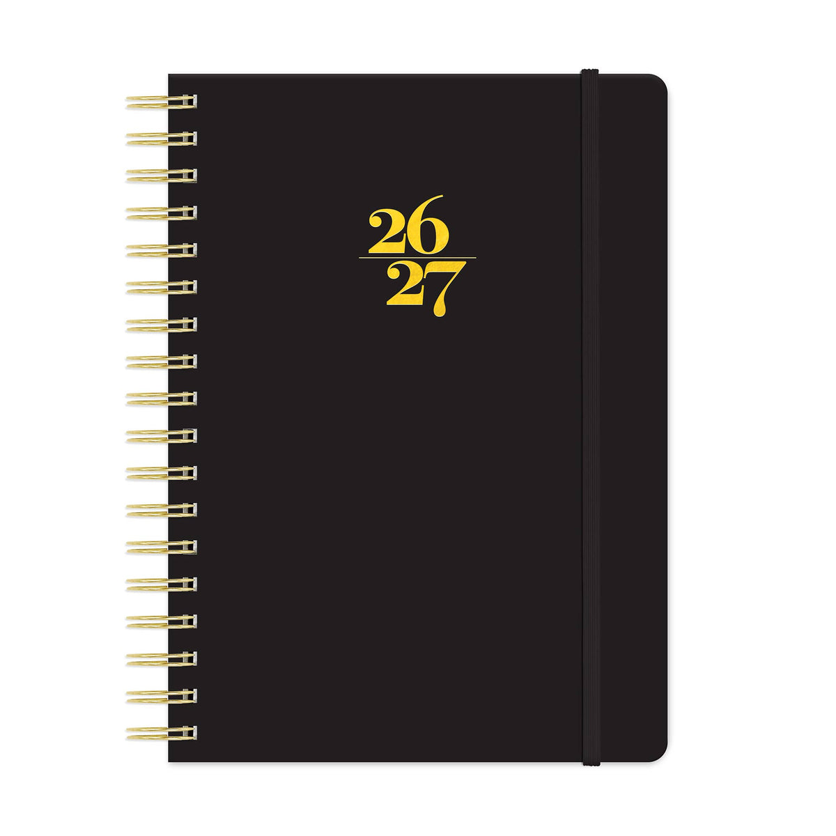 2027 Black Tri-Tab Planner