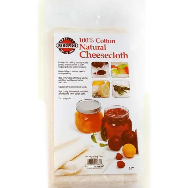 Natural Cheese Cloth - 2 sq Yards