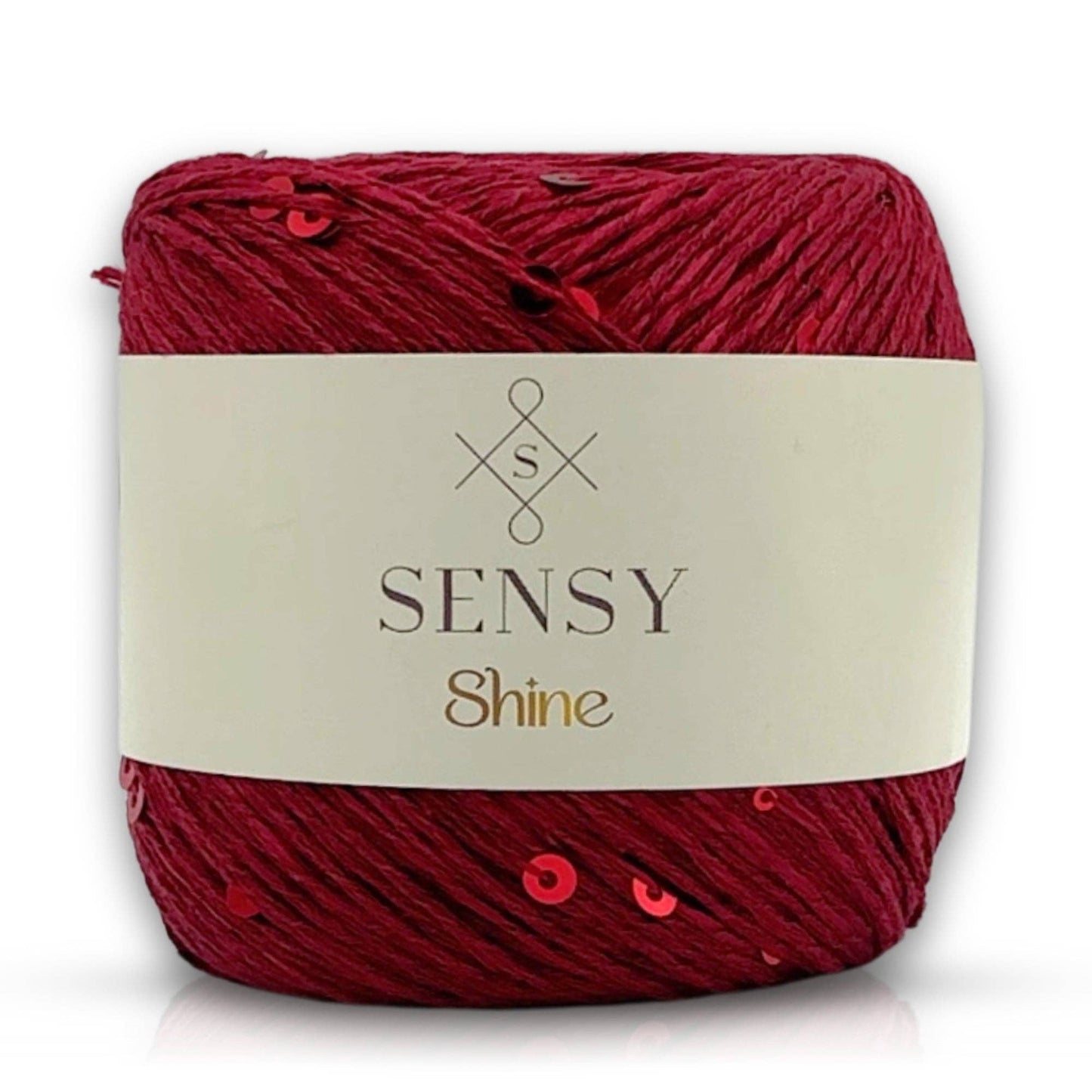 Sensy Shine Yarn, 3.5 oz, 340 yards, Gauge 2 Fine: Black