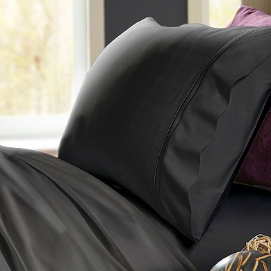 ELEMENTS BAMBOO QUEEN SHEET SET SHADOW