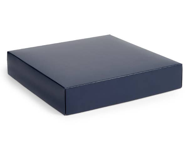 Gift & Gourmet Boxes: Matte Navy / 25 Pack / 10x10x5.5" Base Only