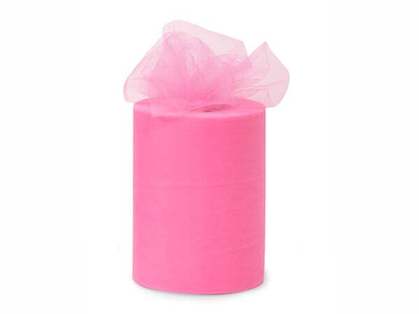 Premium Color Packaging Tulle: Burgundy Red / 1 Pack / 6"x100 yards