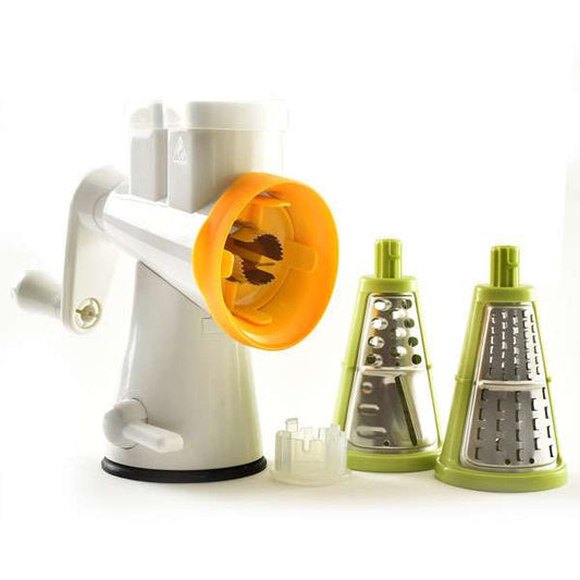 391 DOUBLE BARREL GRATER / SLICER WITH CORN CUTTER
