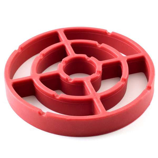 392 ROUND SILICONE ROAST RACK, RED