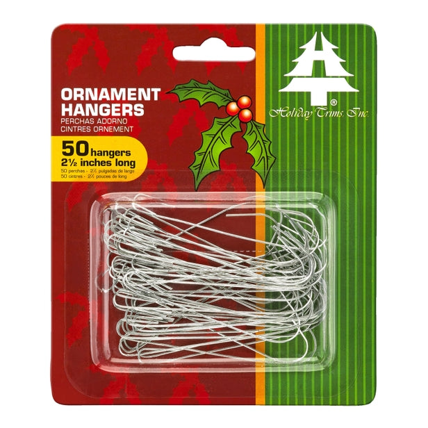 ORNAMENT HOOKS GIANT 50CT
