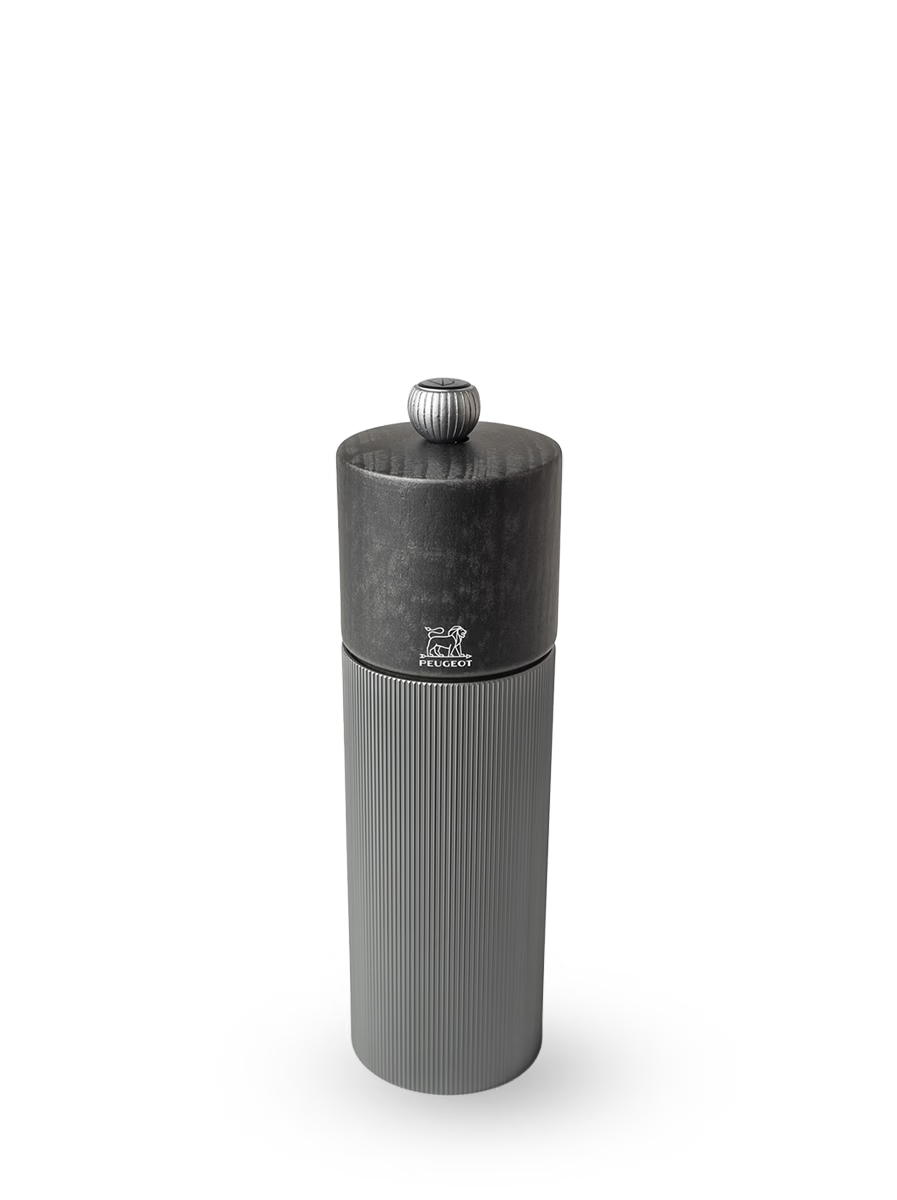 Manual Pepper Mill, Carbon Finish, 18 cm - 7in