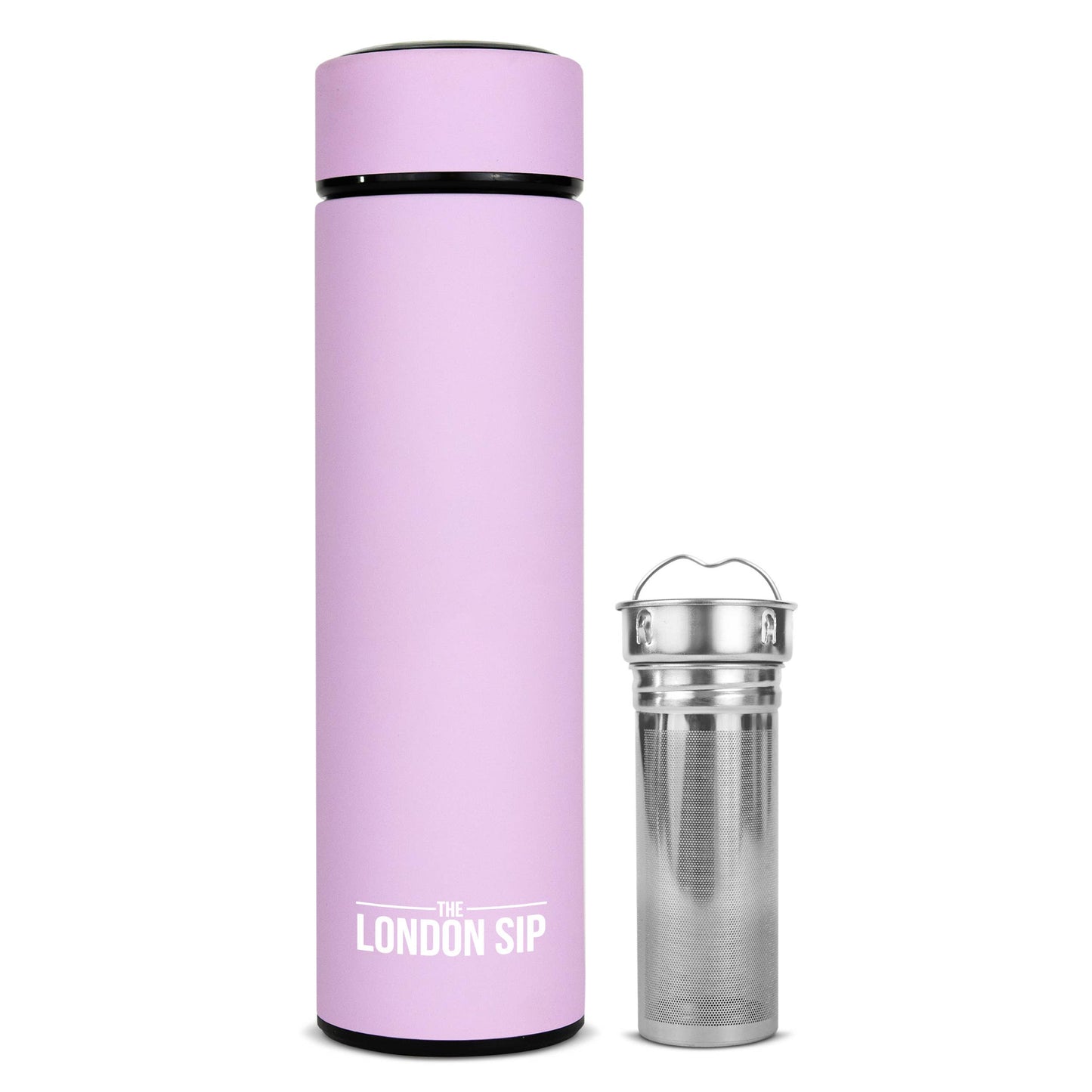 London Sip Tea Infuser Bottle 16oz: Lilac