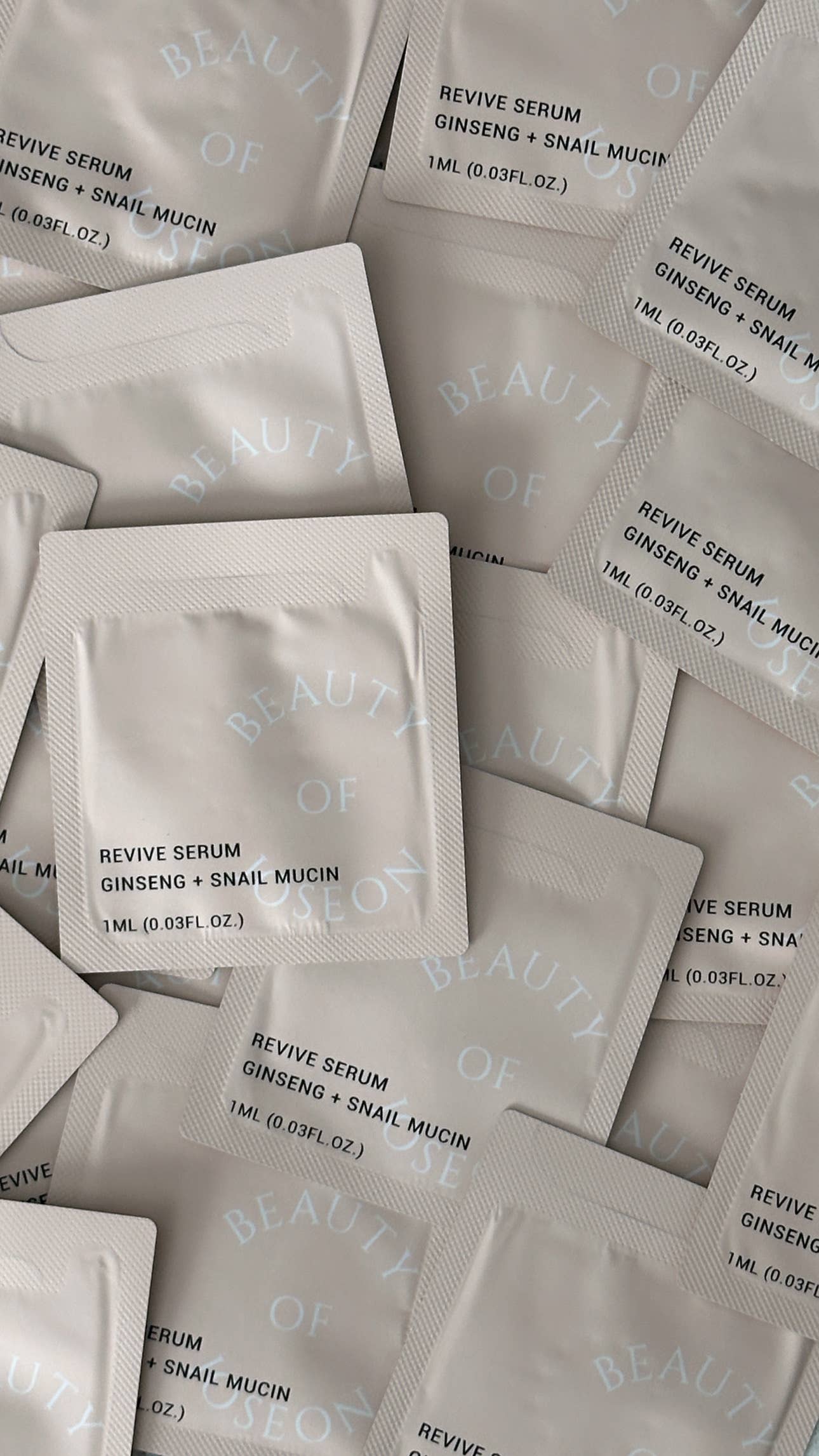 BEAUTY OF JOSEON Skincare Sachet Samples Serum Cream: Ginseng Eye