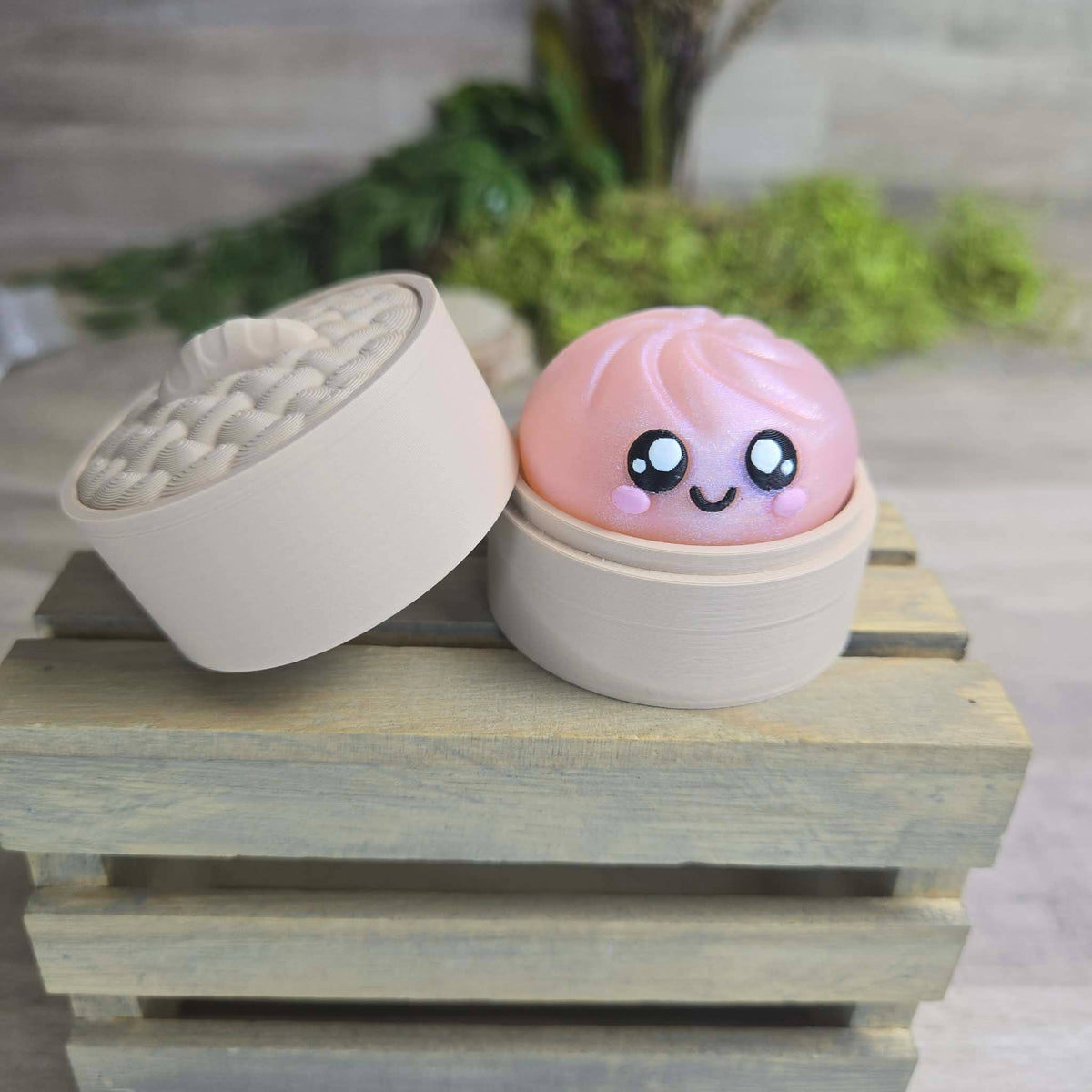 8 New Colors! - Mystery Dumpling Clicker Fidget Toy: First Dumpling Order (Free Display) / 24 Pack (minimum) / Default Colors (All Colors Shown)