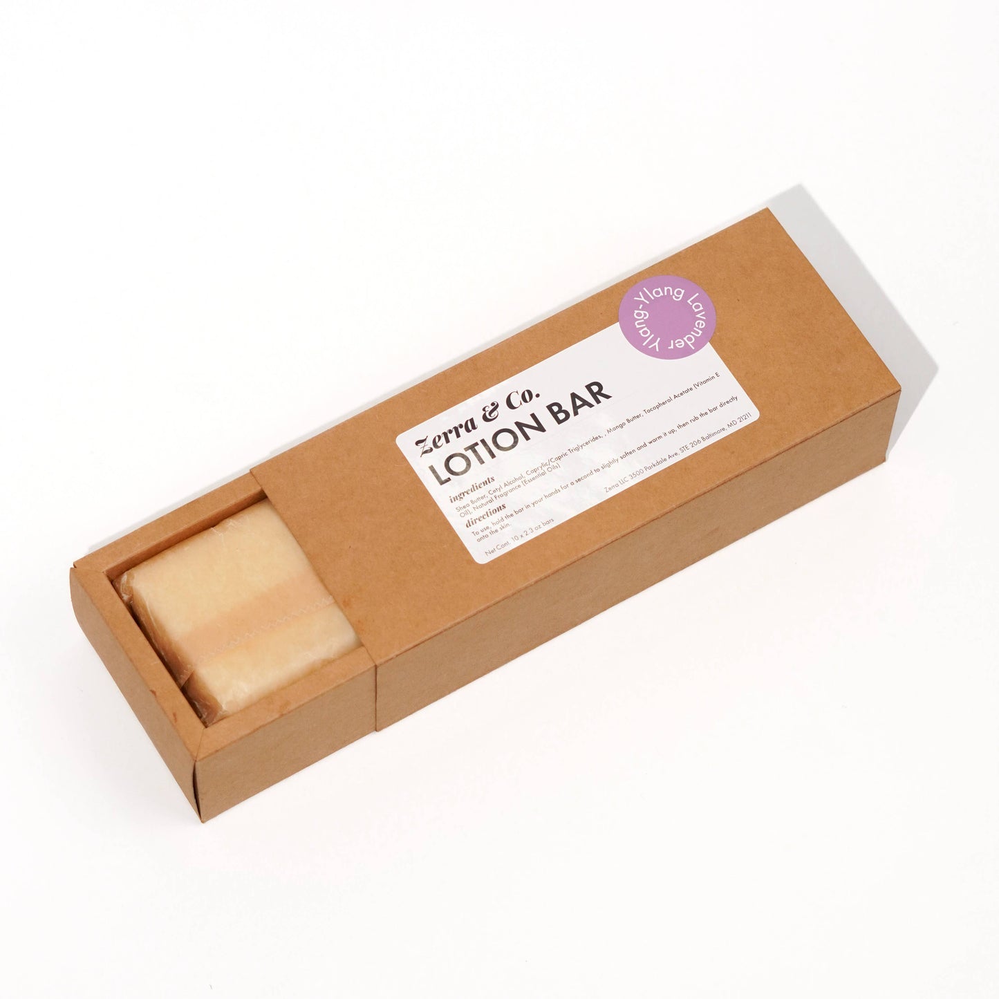 Bulk Lotion Bar - Zero Waste Solid Skincare Refill: Vanilla Chamomile