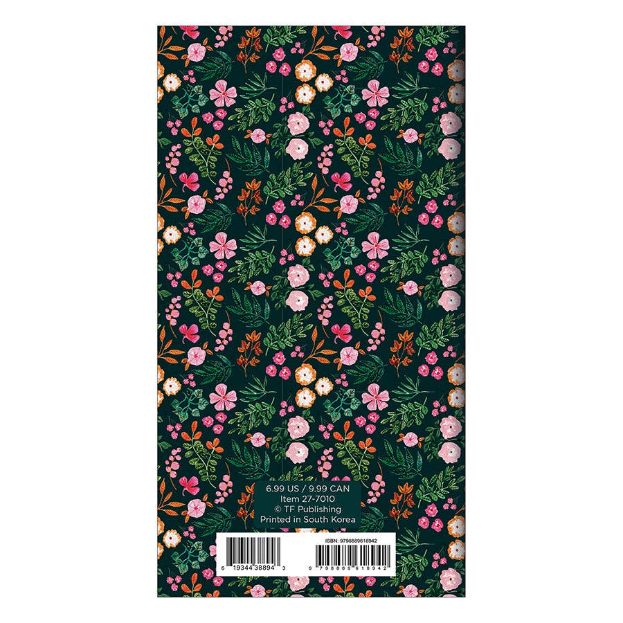 2027-2028 Itty Bitty Blossoms Small Monthly Pocket Planner
