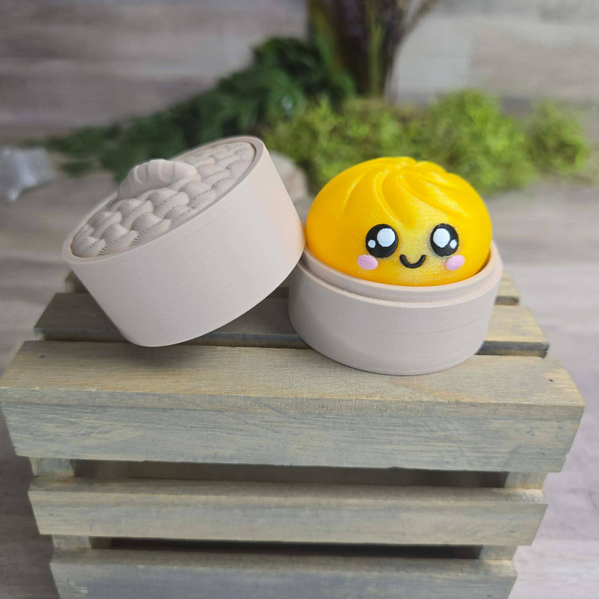 8 New Colors! - Mystery Dumpling Clicker Fidget Toy: First Dumpling Order (Free Display) / 24 Pack (minimum) / Default Colors (All Colors Shown)