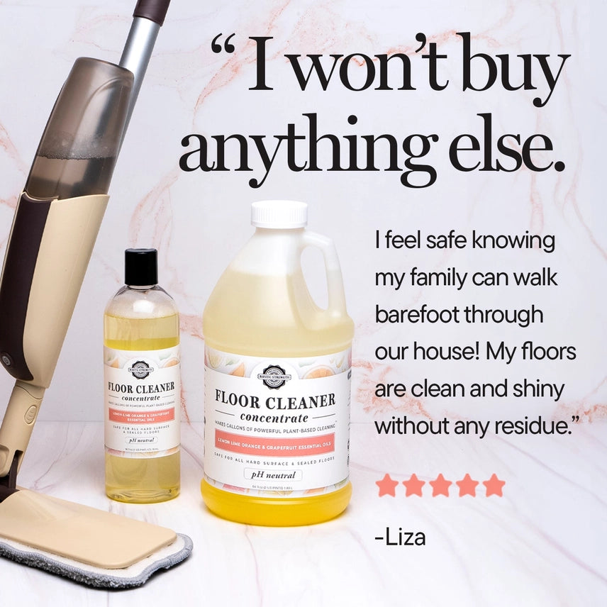 Floor Cleaner Concentrate | Wild Flowers | 16 oz Bottle