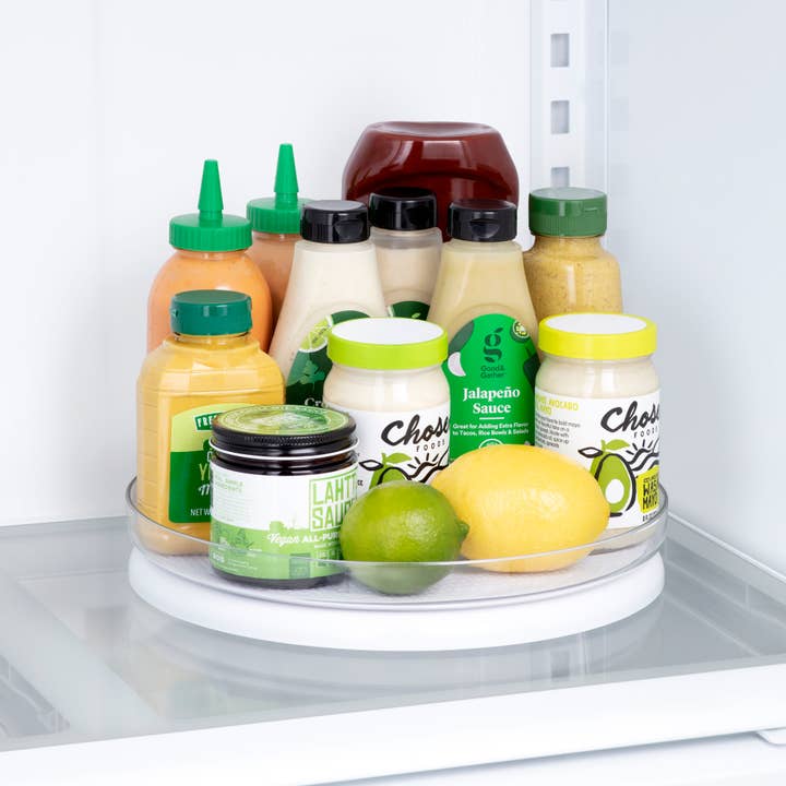 Fridgeview® Fridge Turntable with Mat, 11”