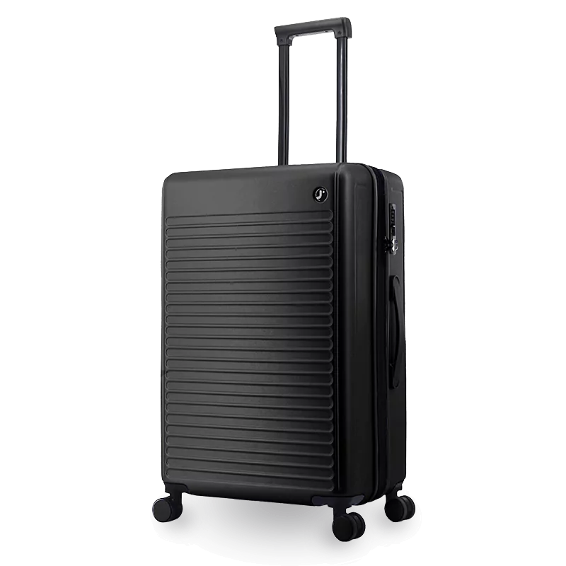North Hardside Checked Luggage 26'': BLACK