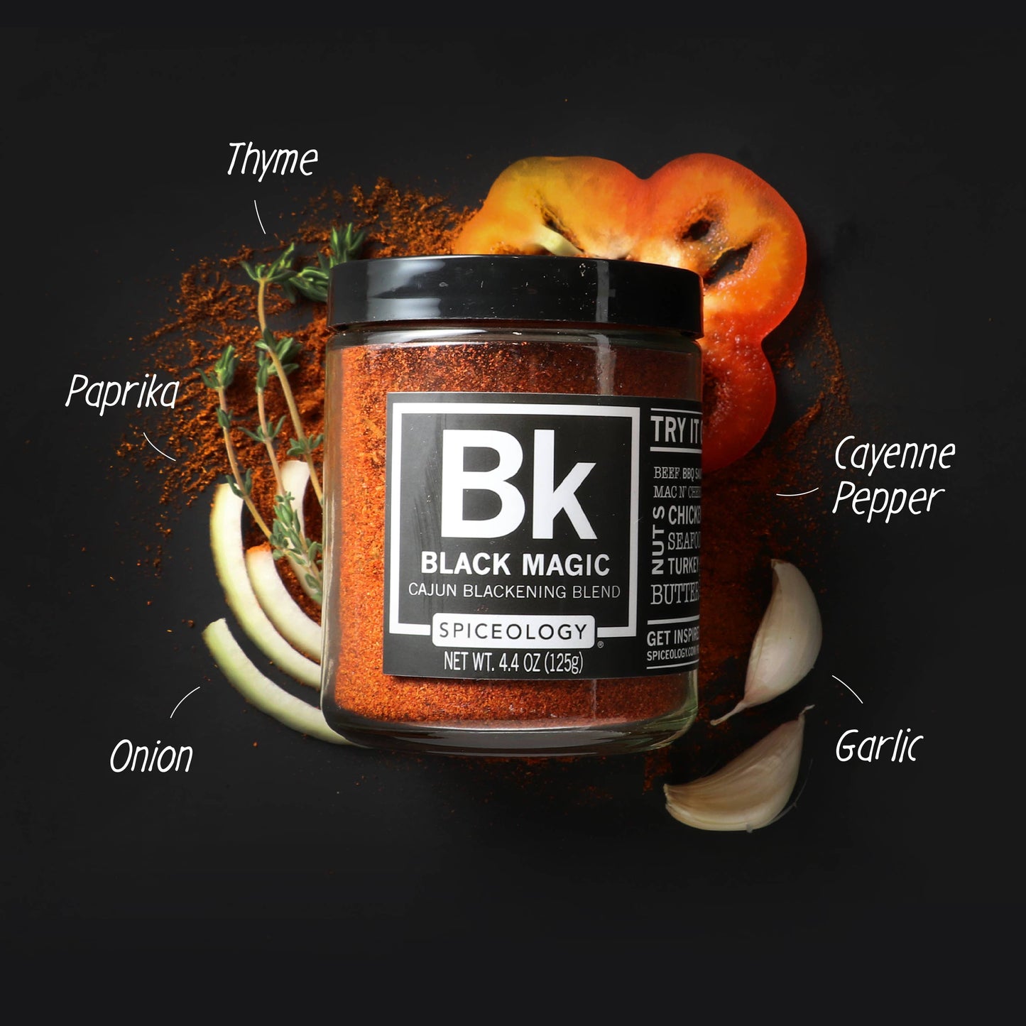 Black Magic | Cajun Blackening Rub: Small