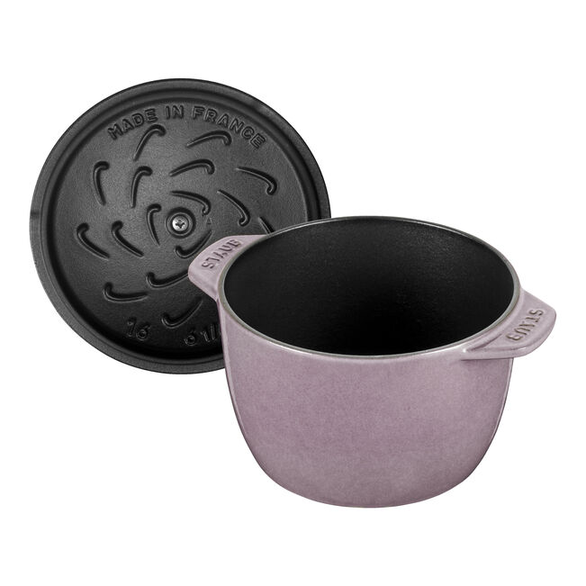 Staub Cast Iron 1.5 qt, Petite French Oven - Lilac