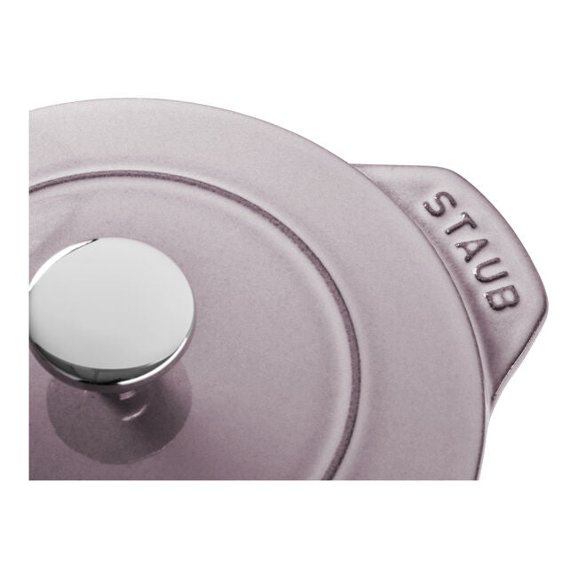 Staub Cast Iron 1.5 qt, Petite French Oven - Lilac