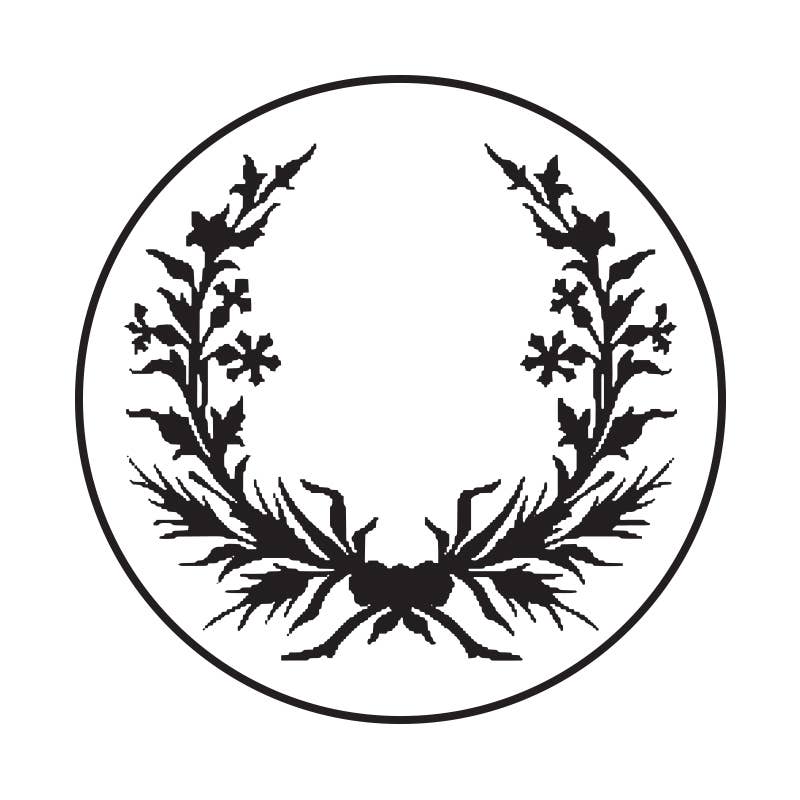 Brass Wax Seal Dies -popular symbols- no handle: Regal Crown