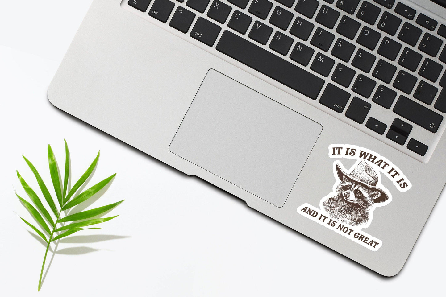 It Is What It Is Sticker: Glossy Vinyl / 2 inch
