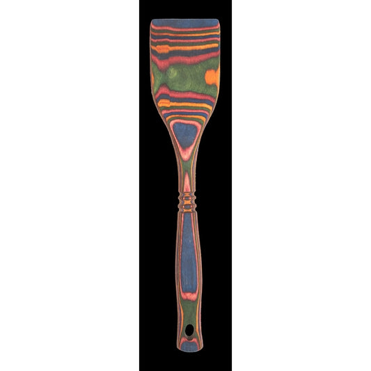 12IN RAINBOW PAKKA WOOD SPATULA