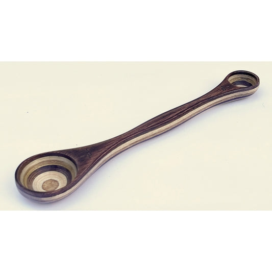 9IN Natural Pakka DBL Measuring Spoon
