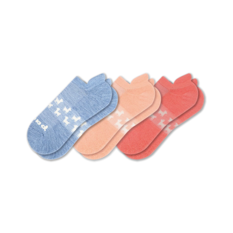 Women's Low Cut Pacas Socks: Medium / Large (US: 8.5 - 11.5+) ~ Assorted Colors