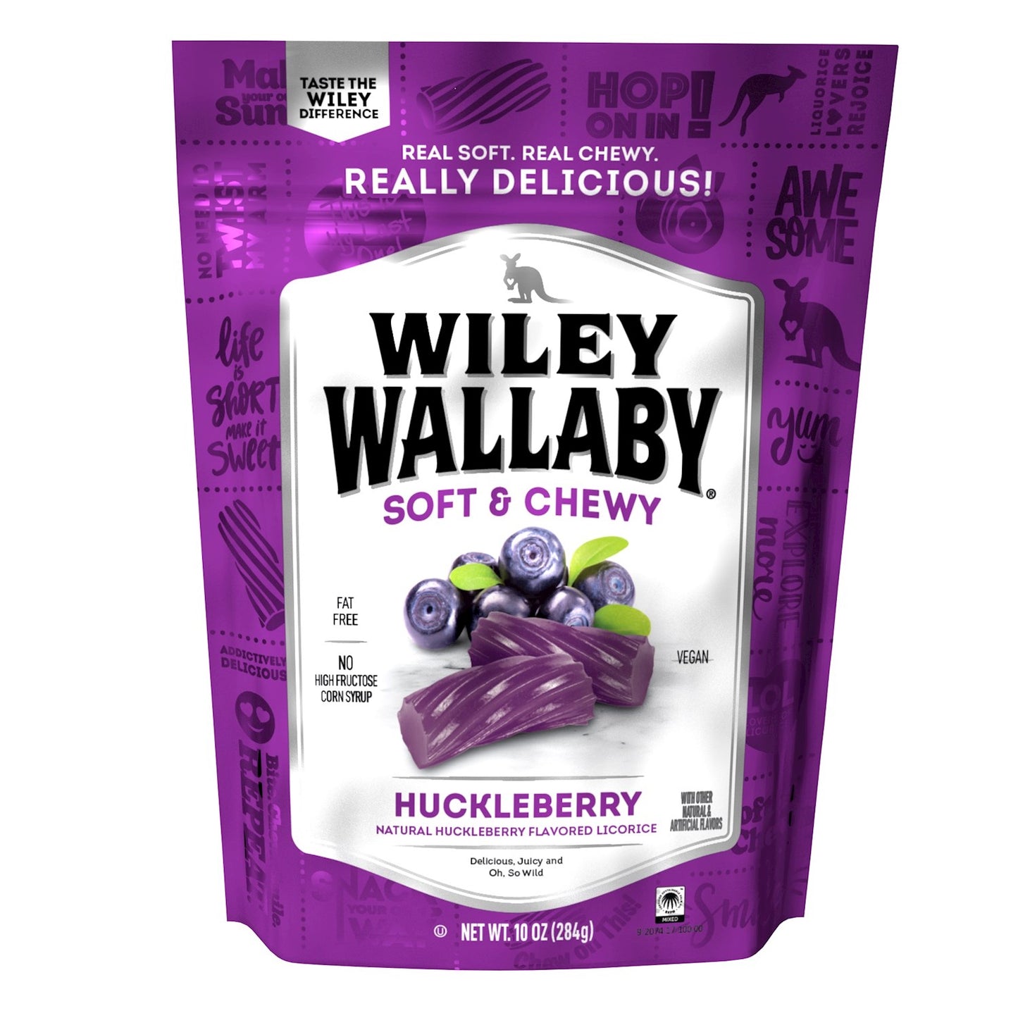 416784 LIQUORICE HUCKLEBERRY 10OZ AUSTRLIAN