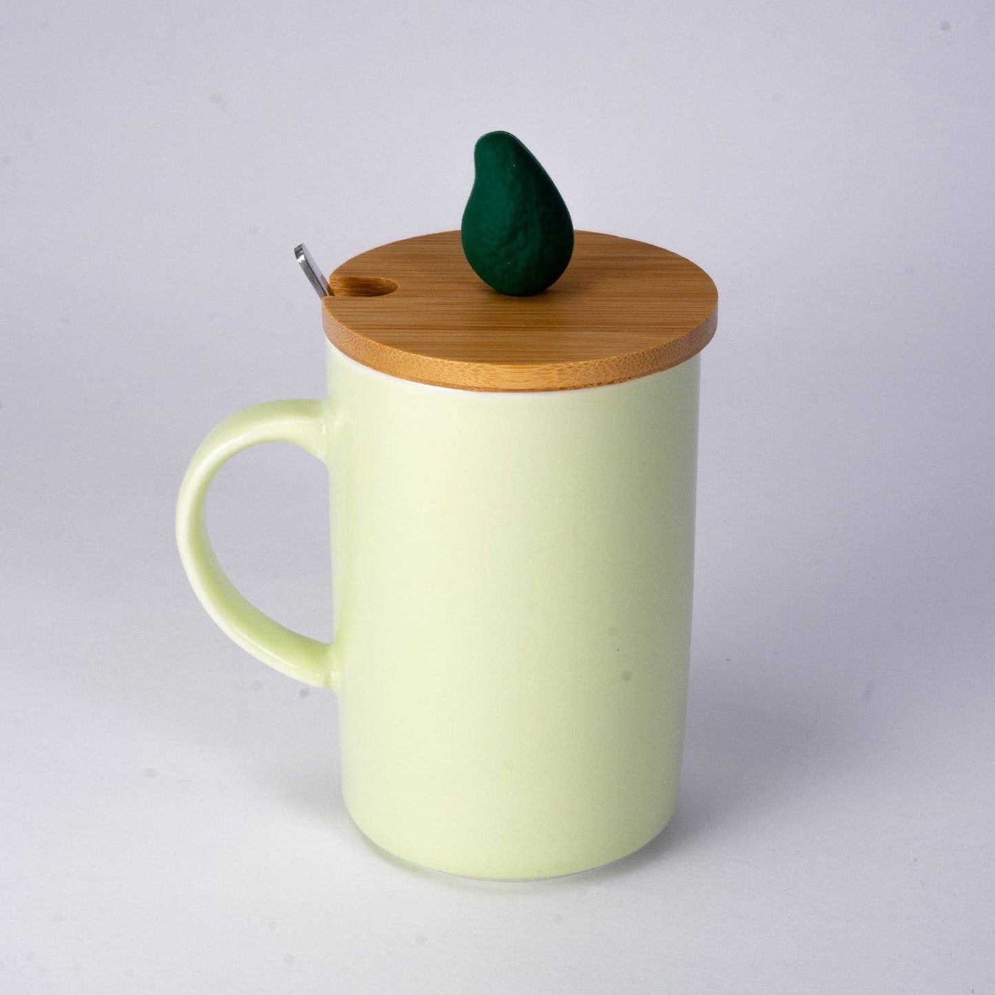 Avocado 12oz Mug With Lid and Spoon (10/30)