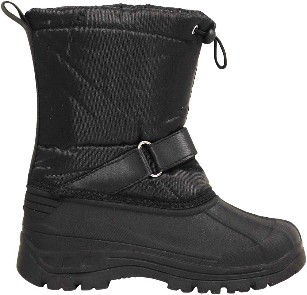 Norty Lightweight Fleece Lined Snow Boots for Toddler Boy's: 6 Toddler