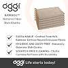 Oggi Bamboo Odourless Kitchen Washcloths - Natural Kitchen Cloths