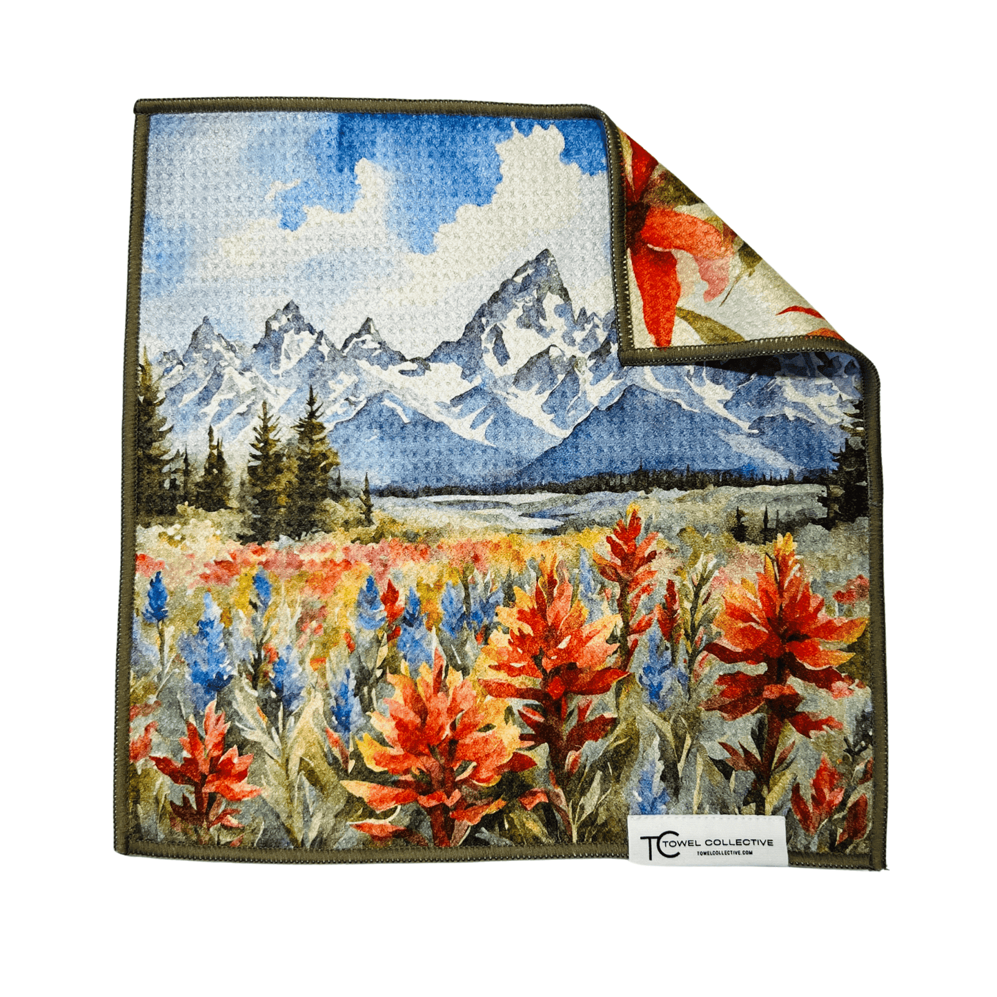 Grand Paintbrush | Waffle Weave Microfiber Towels Kitchen & Bath: Hand Towel