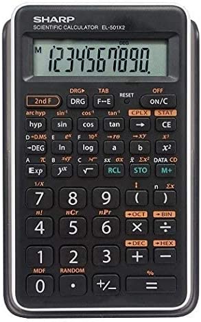 EL501WB CALCULATOR SHARP SCIENTI