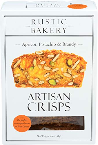RUSTIC BAKERY ARTISAN CRISPS/APRICOT, PISTACHIO & BRANDY