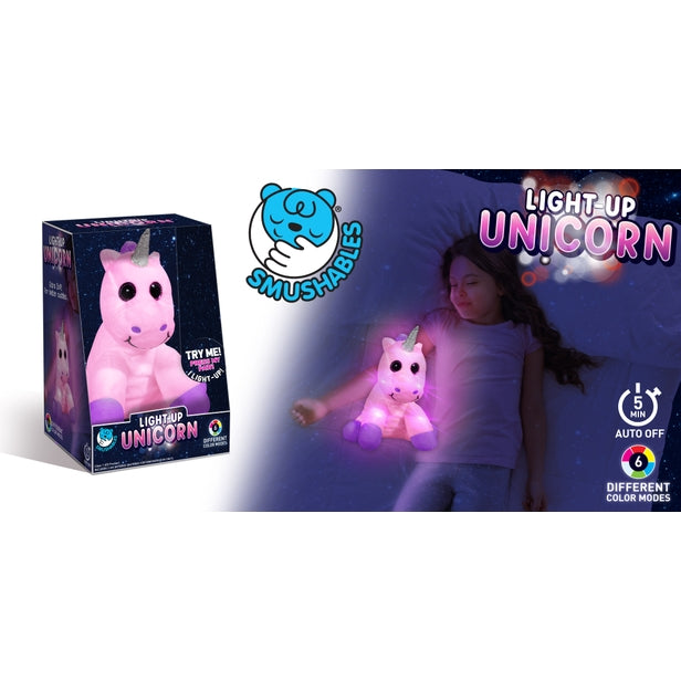 PLUSH LIGHT-UP UNICORN