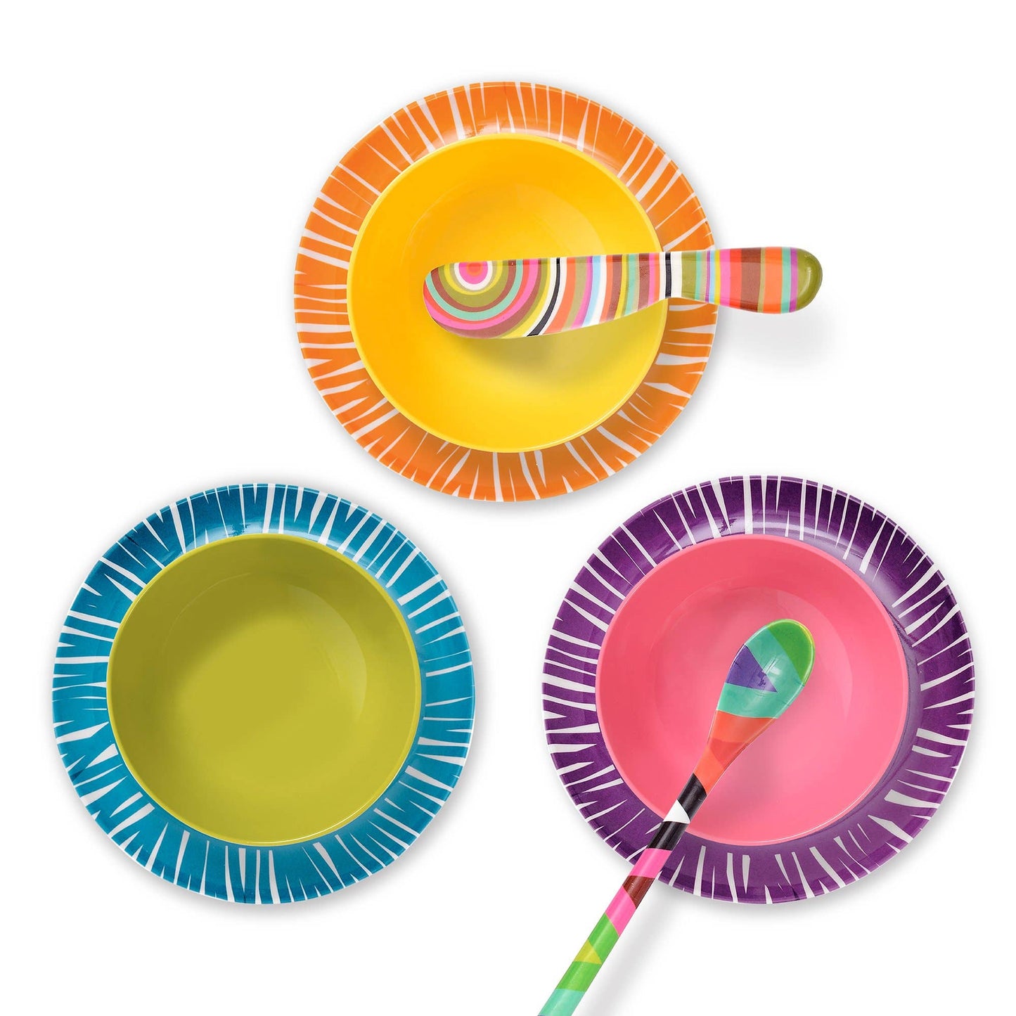 Fringe 6.5" Appetizer Plate - Set of 6