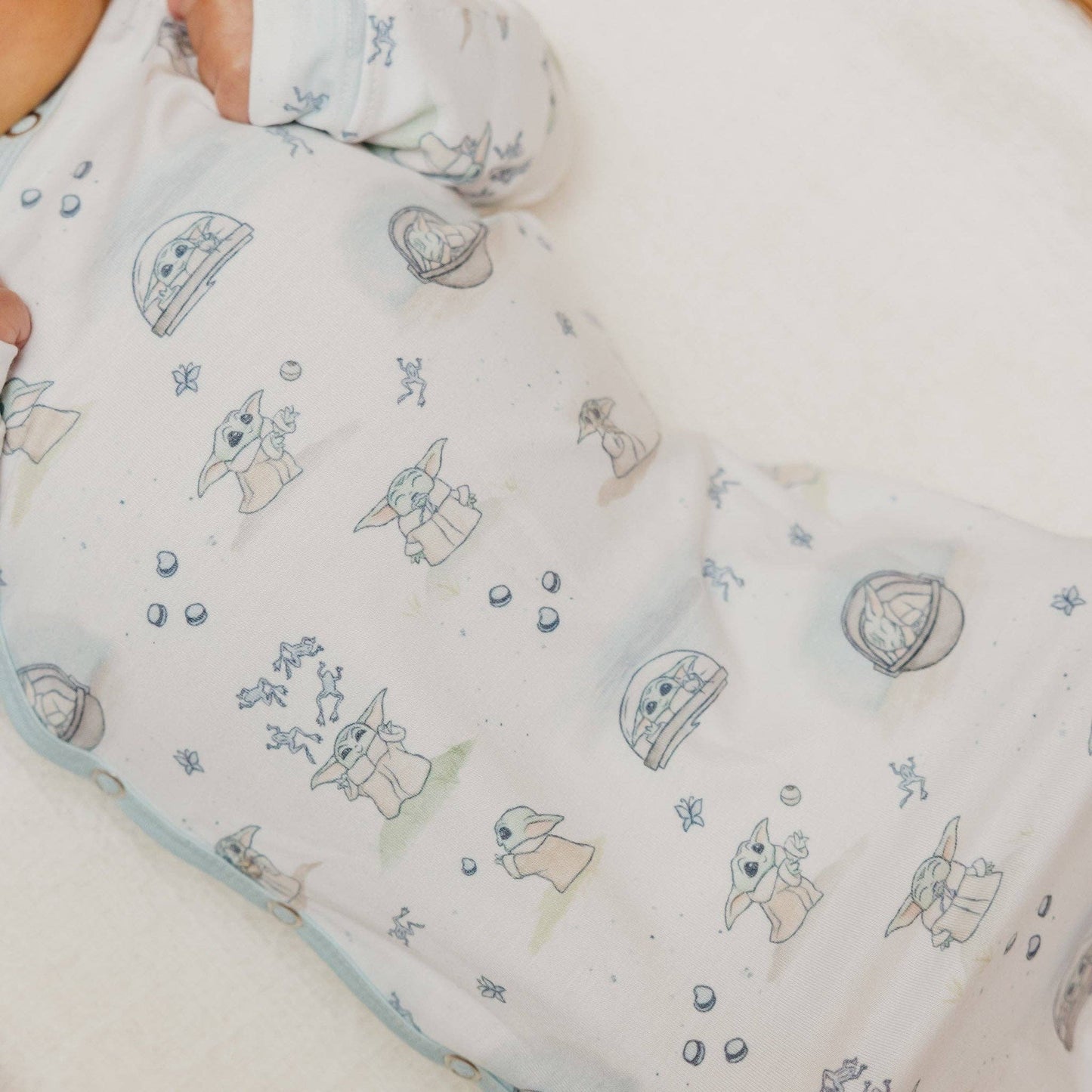 Newborn Knotted Gown - Star Wars Grogu