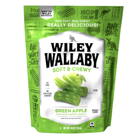 LIQUORICE GREEN APPLE 10OZ AUSTRLIAN
