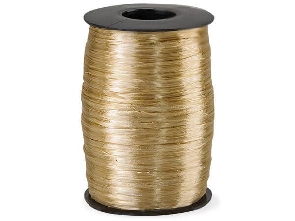 Pearlized Raffia Ribbon: Oatmeal Pearlized / 1 Pack / 500 yards