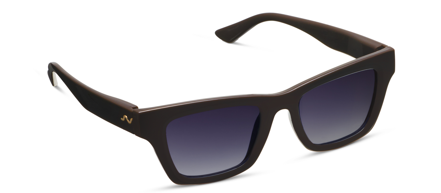 Savvy (Sunglasses): Coffee / No Correction / None