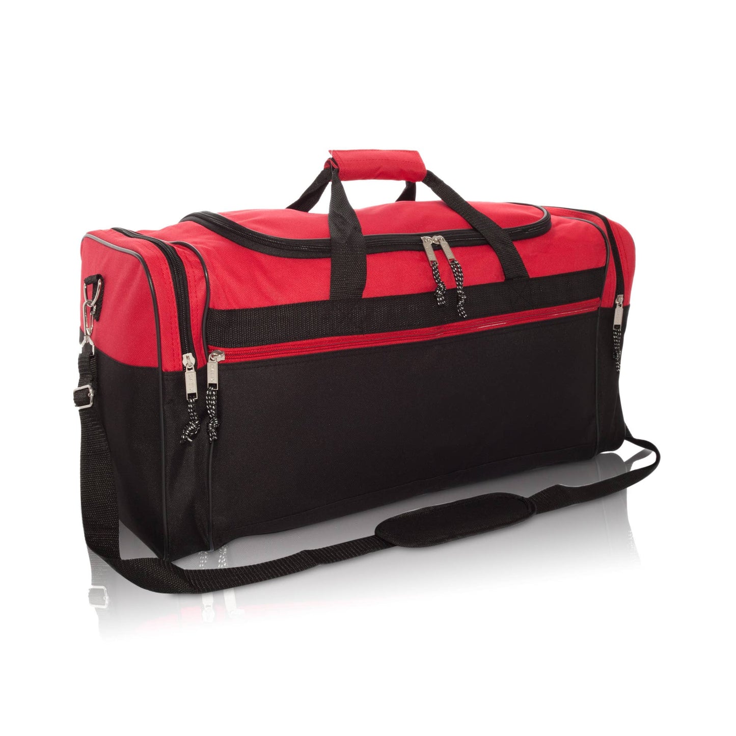 DALIX 25" Extra Large Vacation Travel Duffle Bag: Navy Blue