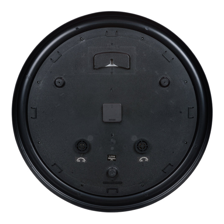 26.2-inch Harvest Indoor/Outdoor Wall Clock with Temp and Humidity