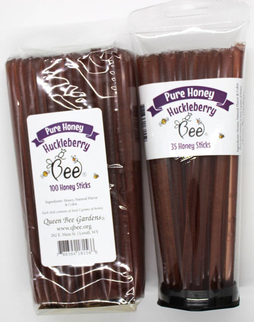 Huckleberry Honey Sticks - 100 ct